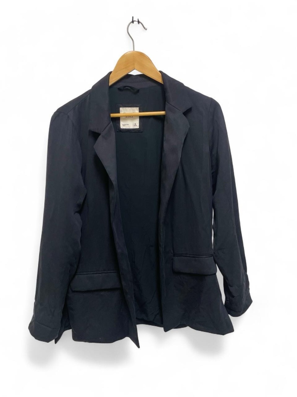 Abercrombie & Fitch Back Open-Front Blazer Womens Medium